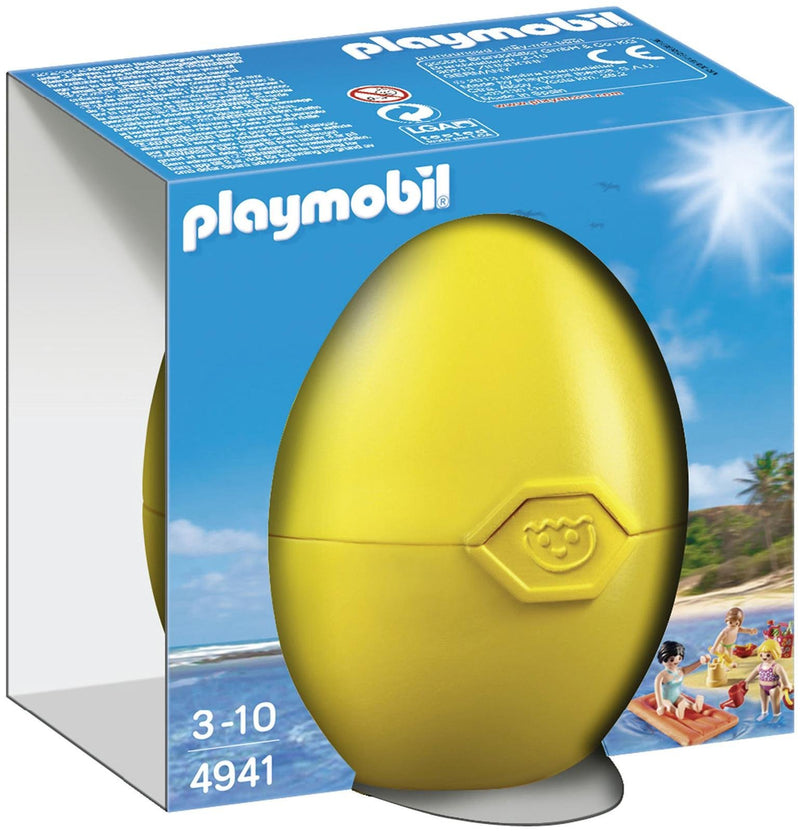 Playmobil Summer Fun at The Beach Gift Egg Playset