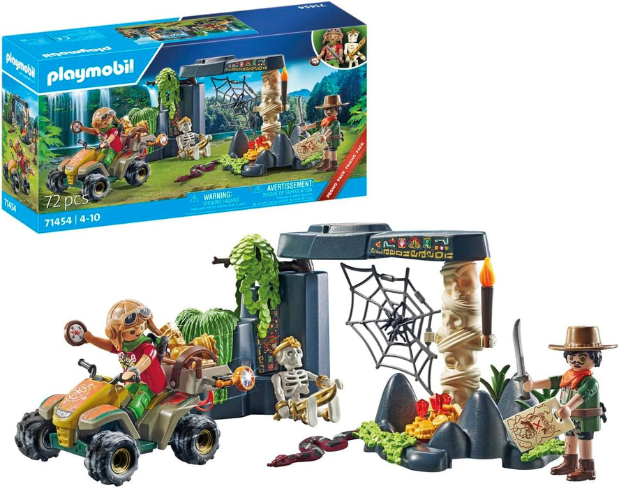 Playmobil 71454 Jungle Treasure Hunter Promo Pack, thrilling action, fun imaginative role-play, playsets suitable for children ages 4+