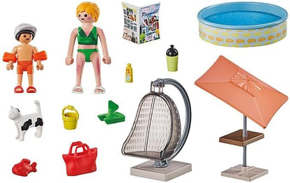 Playmobil 71476 My Life: Splashing Fun in the Garden Starter Pack, gifting toy and fun imaginative role-play, playsets suitable for children ages 4+