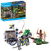 PLAYMOBIL 71484 Knights of Novelmore: Transport Robbery, dangerous battle for the gold, Novelmore Knights vs. Burnham Raiders, fun imaginative role-play, knight play sets suitable for children ages 4+