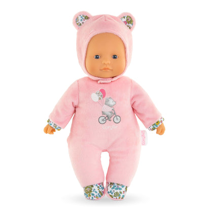 Corolle - Mein Kuscheltier, Pti'Heart, Bär, Rosa, 30 cm, ab 9 Monaten, 9000100700