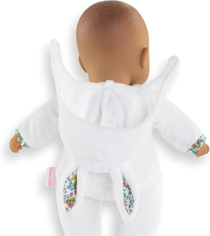 Corolle Kuscheltier, Pti'Cover, weißes Kaninchen, Puppe, 30 cm, ab 9 Monaten, 9000100710
