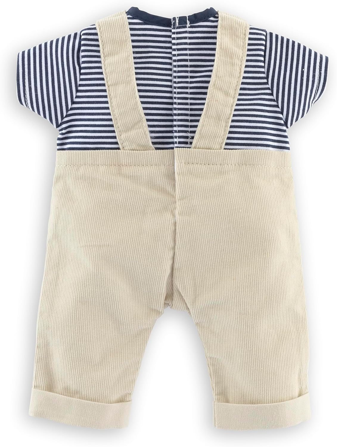 Corolle 9000110950 Mon Premier Poupon Shirt, Dungarees, Loire, for All 30 cm Baby Dolls, from 18 Months