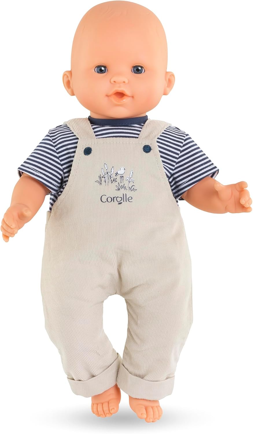 Corolle - Corolle Mon Grand Poupon Tuinbroek Ecru en T-shirt 36cm