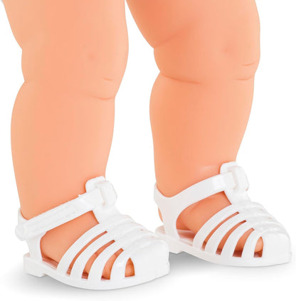 Corolle 9000141610 White Sandals for Baby Doll 36 cm from 2 Years