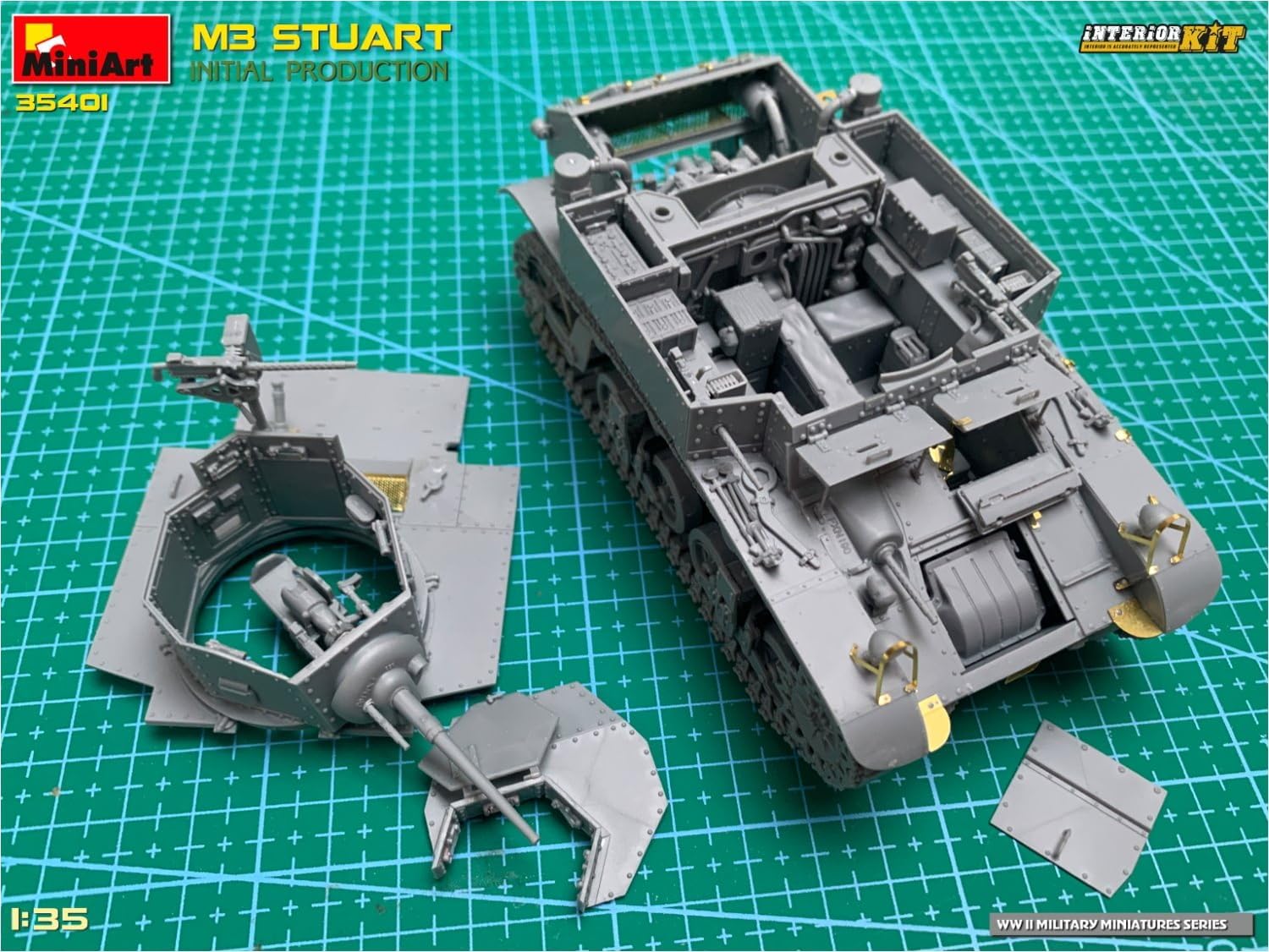 Miniart 1:35 - M3 Stuart Initial Prod, Interior Kit