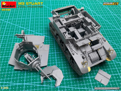 Miniart 1:35 - M3 Stuart Initial Prod, Interior Kit