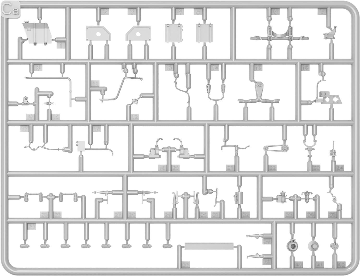 Mini Art 35461 1:35 US Panzer Rep. Crew m. W670 Motor - originalgetreue Nachbildung, Modellbau, Plastik Bausatz, Basteln, Hobby, Kleben, Modellbausatz, Zusammenbauen, unlackiert