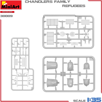MiniArt - 1/35 Refugees Chandlers Family (3/24) *