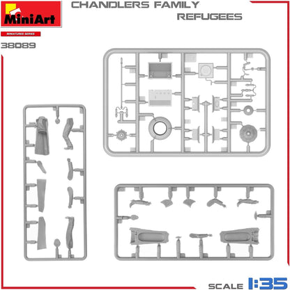 MiniArt - 1/35 Refugees Chandlers Family (3/24) *