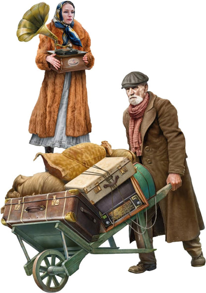 MiniArt - 1/35 Refugees Chandlers Family (3/24) *
