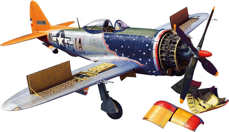 Mini Art 48029 1:48 P-47D-30RA Thunderbolt ADV.Kit - originalgetreue Nachbildung, Modellbau, Plastik Bausatz, Basteln, Hobby, Kleben, Modellbausatz, Zusammenbauen, unlackiert