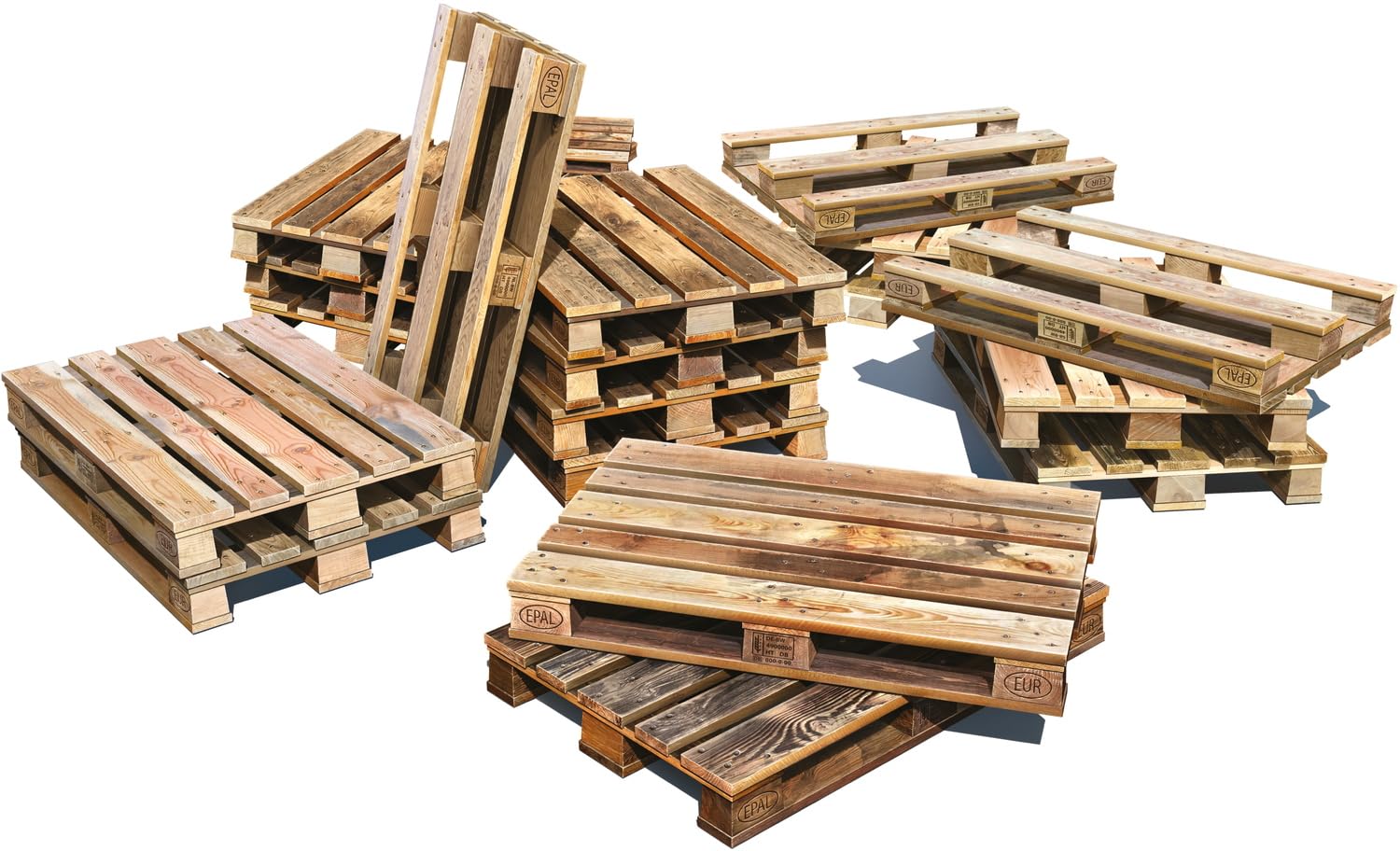 Mini Art 49016 1:48 Holzpaletten Set (20) - originalgetreue Nachbildung, Modellbau, Plastik Bausatz, Basteln, Hobby, Kleben, Modellbausatz, Zusammenbauen, unlackiert