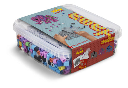Hama planchado de cuentas set maxi en la caja elefante