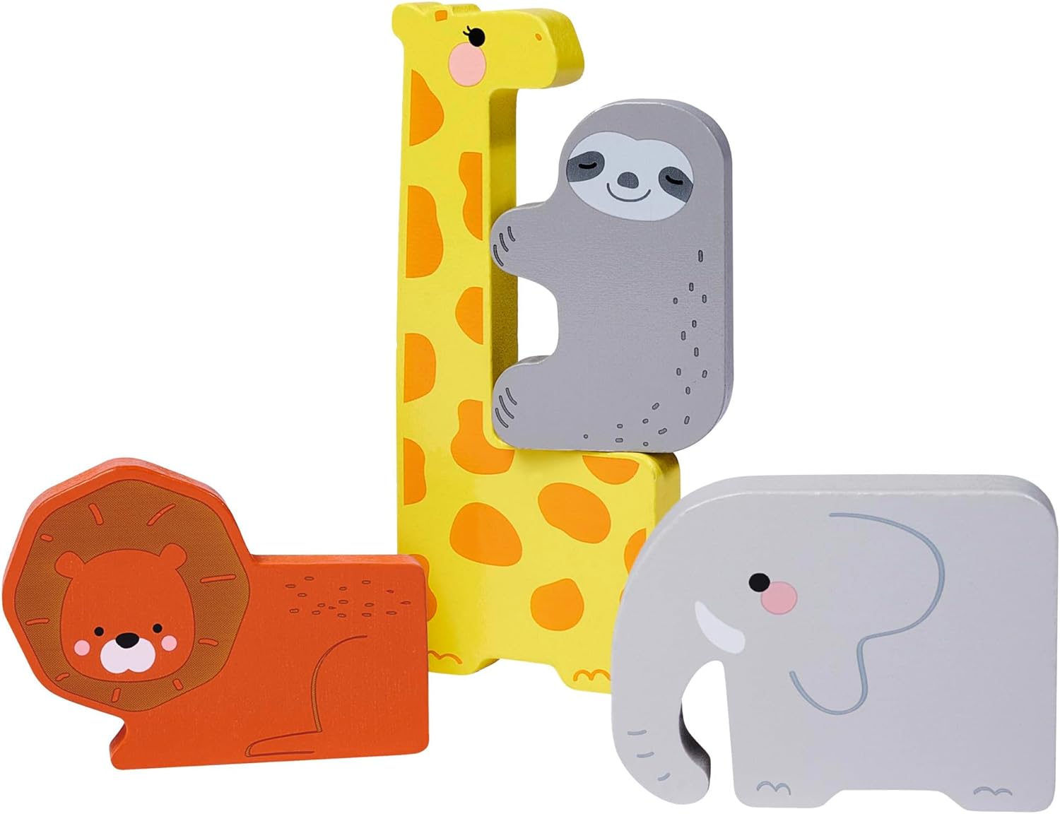 Eichhorn- Eh - Juego de Animales en Caja de Madera, Multicolor (4003046010008