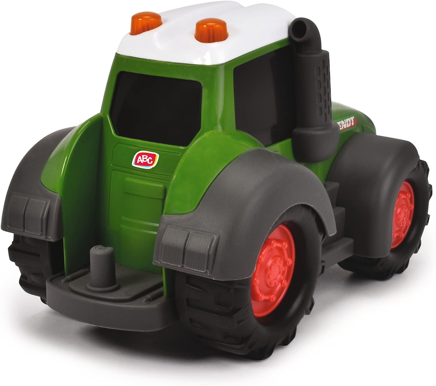 Dickie Toys Fendt Traktor Happy 203814008 Toy Tractor Green for Toddlers from 1 Year 25 cm, Multicoloured