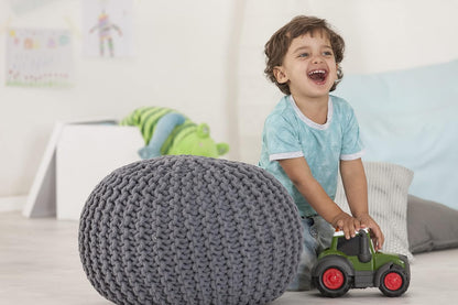 Dickie Toys Fendt Traktor Happy 203814008 Toy Tractor Green for Toddlers from 1 Year 25 cm, Multicoloured