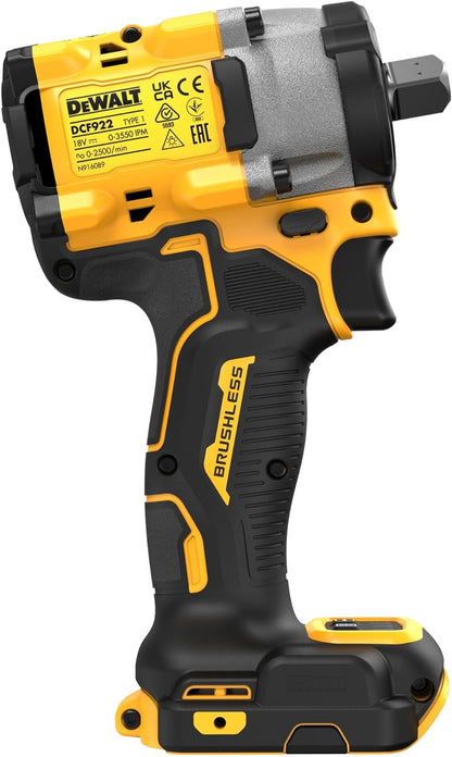 Dewalt Xrdcf922N Cordless Impact Wrench 18V 1/2 Inch