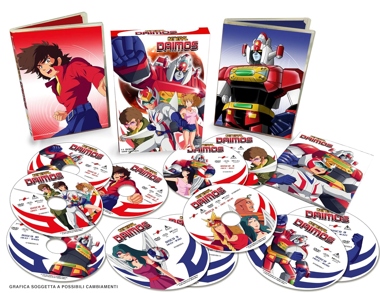 General Daimos - (11 Dvd