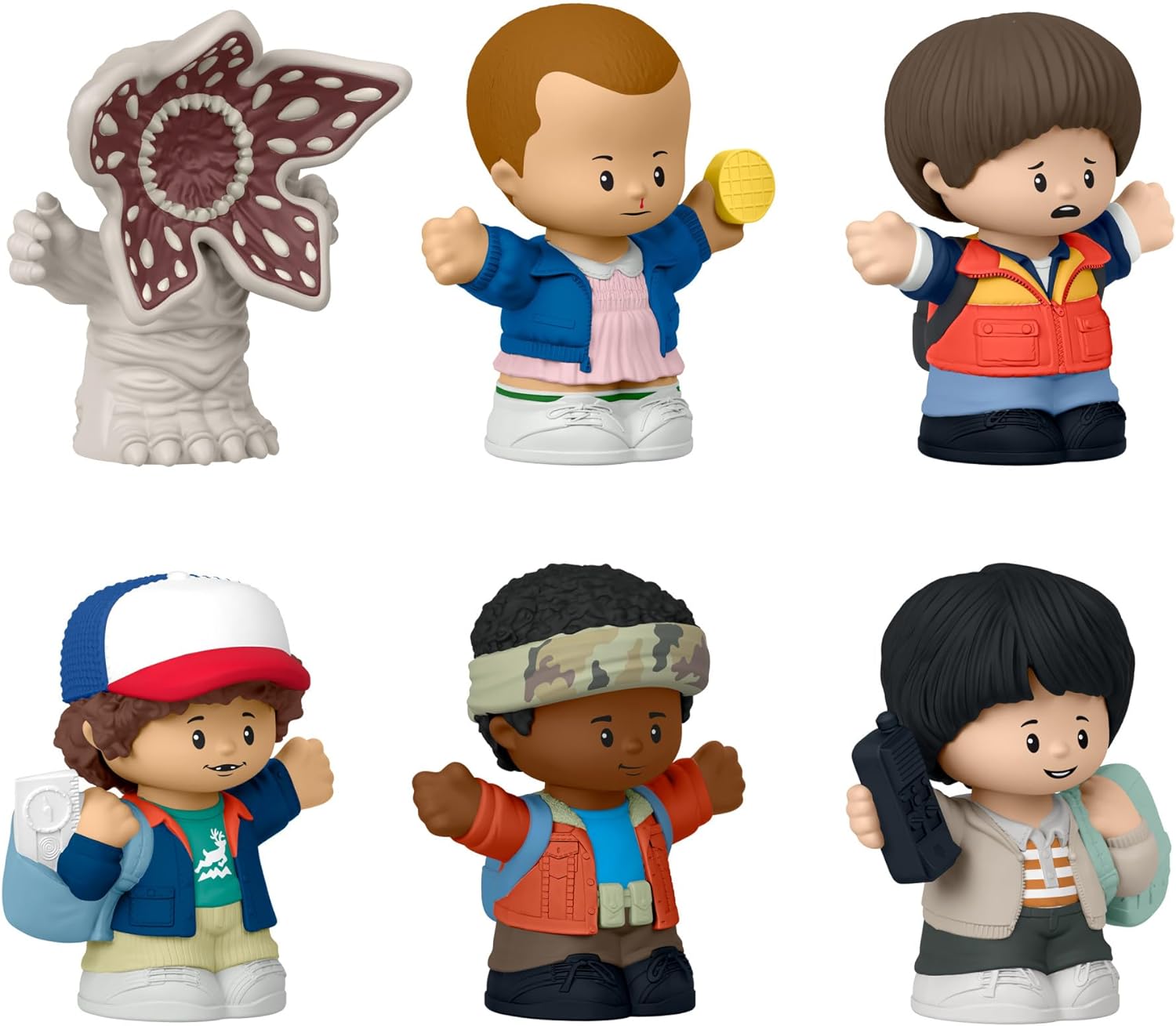 Little People Collector Stranger Things Castle Byers Special Edition Set, 6 Figures in a Gift Display Box for Adults & Fans, HTP36