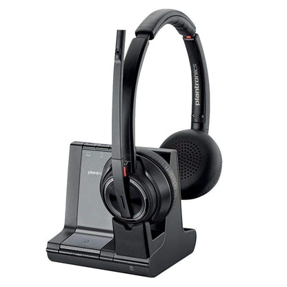 Headphones With Microphone Poly Savi W8220-M Black