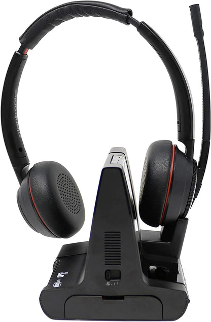 Headphones With Microphone Poly Savi W8220-M Black