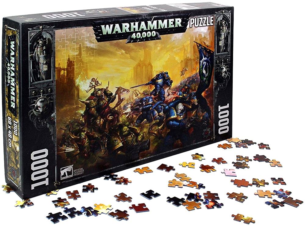 Semic Distibution W40K Guilliman vs Black Legion 1000, multicolored
