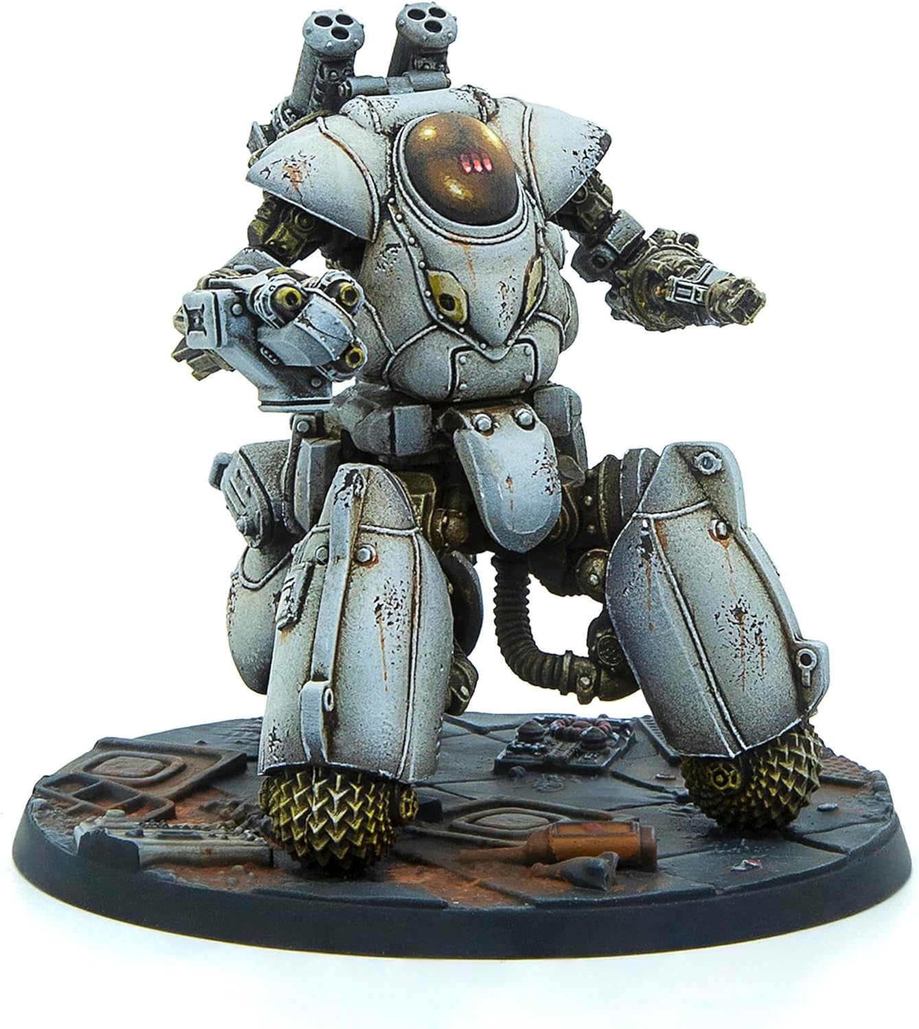 Modiphius Entertainment: Fallout: Wasteland Warfare - Robots: Space Sentry - 1 Figure, 32mm Unpainted Resin Miniatures, Tabletop RPG, Nuka World Wave