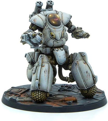 Modiphius Entertainment: Fallout: Wasteland Warfare - Robots: Space Sentry - 1 Figure, 32mm Unpainted Resin Miniatures, Tabletop RPG, Nuka World Wave
