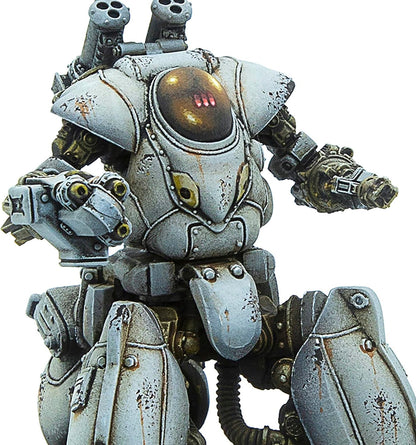 Modiphius Entertainment: Fallout: Wasteland Warfare - Robots: Space Sentry - 1 Figure, 32mm Unpainted Resin Miniatures, Tabletop RPG, Nuka World Wave