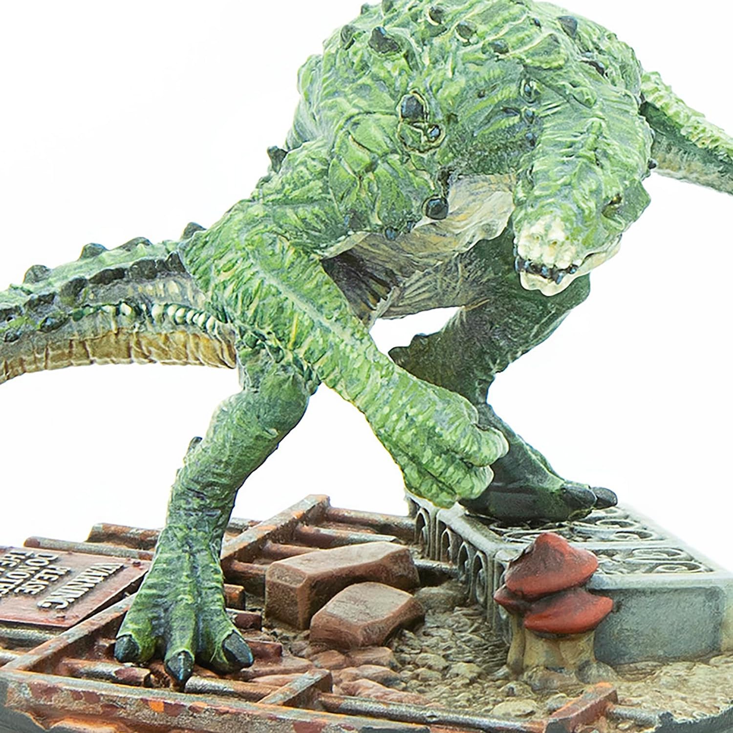 Modiphius Entertainment: Fallout: Wasteland Warfare - Creatures: Gatorclaw - 1 Figure, 32mm Unpainted Resin Miniature & Scenic Base, Tabletop RPG Game