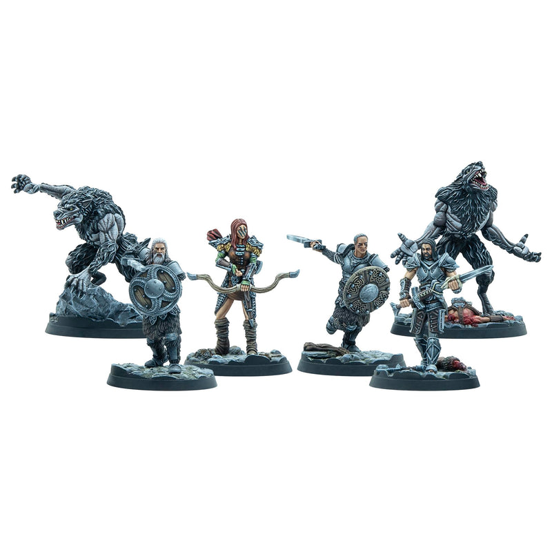 Modiphius Entertainment: The Elder Scrolls: Call to Arms - Companions - 6 Figures, Unpainted Resin Miniatures, Tabletop Miniatures Game, Licensed