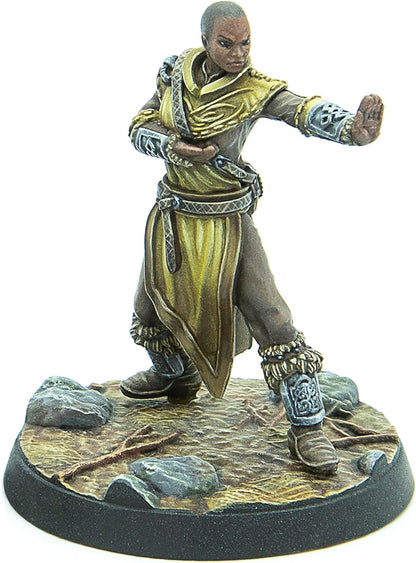 Modiphius Entertainment: The Elder Scrolls: Call to Arms: Dragonborn Heroes - 6 Figures, 32mm Unpainted Resin Miniatures, Officially Licensed