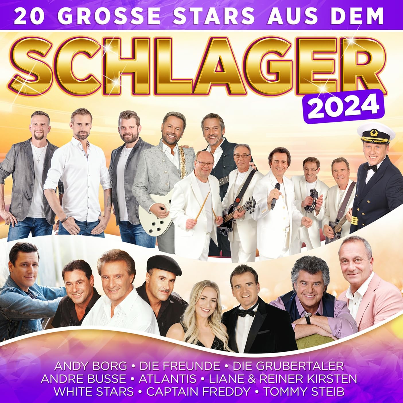 20 Große Stars aus dem Schlager 2024