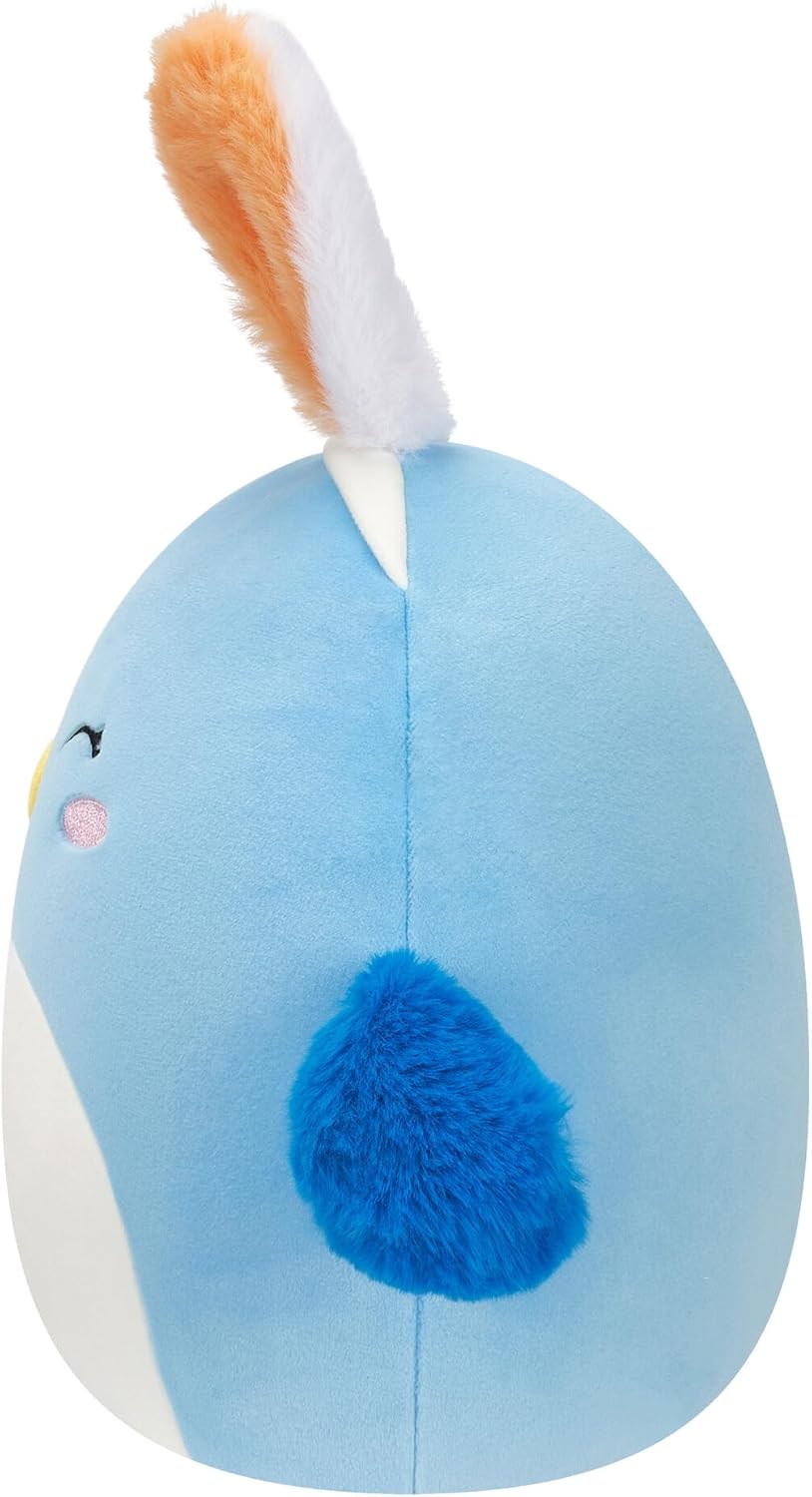 Squishmallows SQER00857 - Bebe der blaue Vogel 19 cm, offizielles Jazwares Plüsch, superweiches Kuscheltier Bebe der Vogel