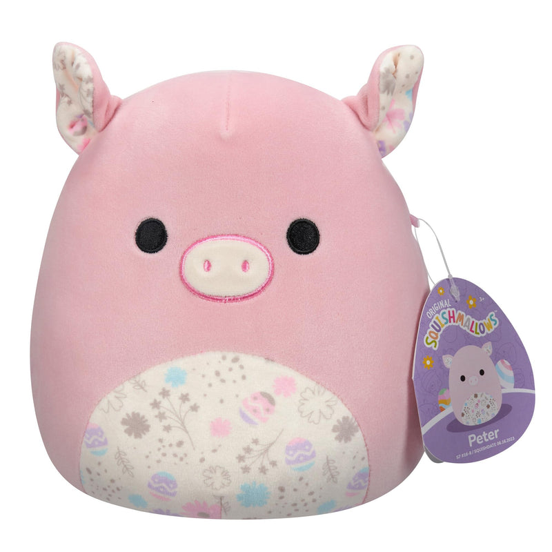 Squishmallows SQER00858 Peter het roze varken 19 cm