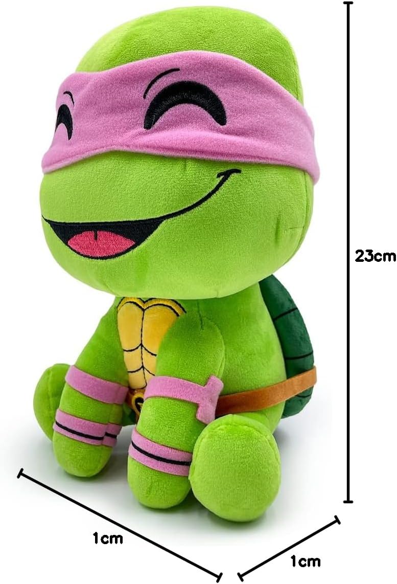 YOUTOOZ Donatello Plush 9 Inch, Soft Stuffed Donatello Plush from Teenage Mutant Ninja Turtles Teenage Mutant Ninja Turtles