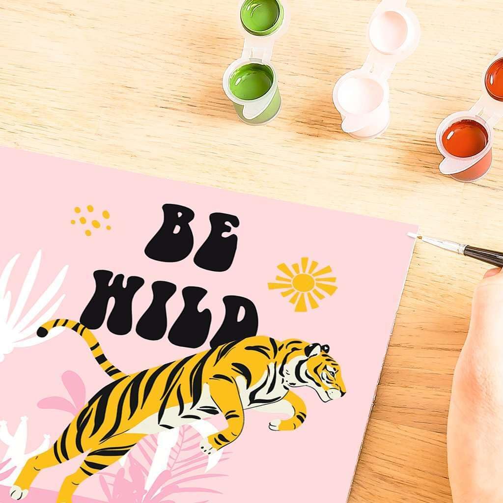 Ravensburger CreArt Jolane Edition Be Wild Paint by Numbers for Adults Craft Kits for Adults and Kids Age 12 Years Up