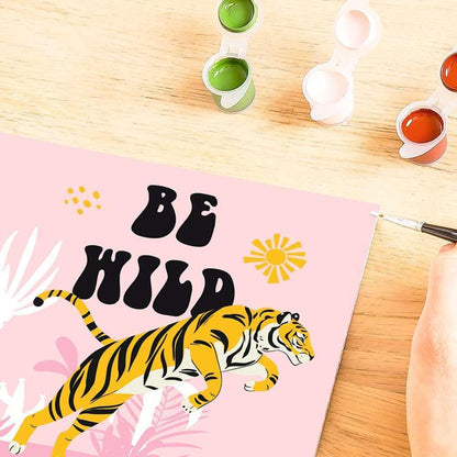 Ravensburger CreArt Jolane Edition Be Wild Paint by Numbers for Adults Craft Kits for Adults and Kids Age 12 Years Up