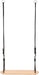 small foot Board XL Black Line, Extra-Wide Wooden Swing for Kids and Adults, for Ages 3+ Years, 12407