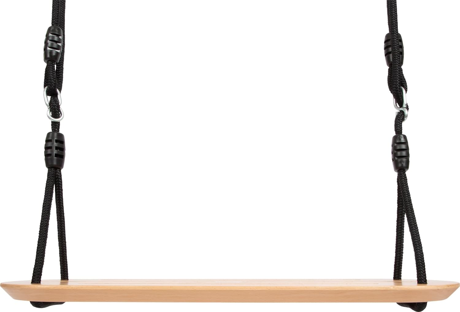 small foot Board XL Black Line, Extra-Wide Wooden Swing for Kids and Adults, for Ages 3+ Years, 12407