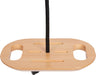 small foot Disc Grips Black Line Made of Wood, Swing for Hanging and Sitting, for Ages 3+ Years, 12408