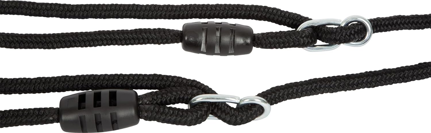 small foot Trapeze Gymnastic Rings Black Line, Wooden Swing for Kids & Adults, Ages 3+ Years, 12409