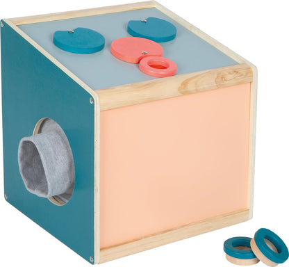 small foot Feeling Sensory, Wood Box for Seeing, Hearing, Smelling, & Touching, Ages 3+ yrs, 12466