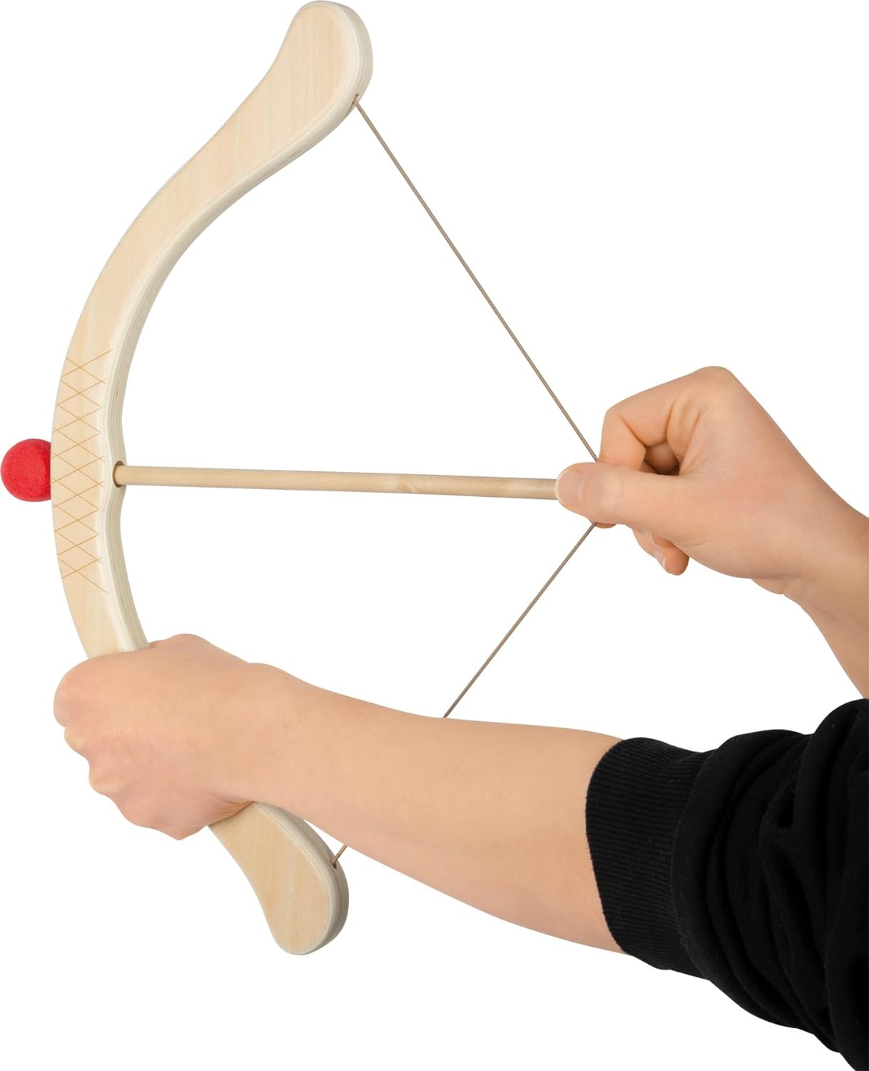 small foot Bow and Arrow Active, wood, archery set with 3 targets and bag, for kids aged 5+ years old, 12478