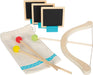 small foot Bow and Arrow Active, wood, archery set with 3 targets and bag, for kids aged 5+ years old, 12478