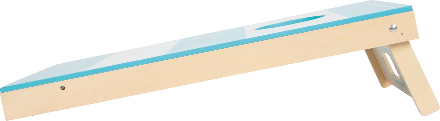 small foot Cornhole und Sling Puck Spiel „Active“ aus Holz, 2-in1-Wurfspiel, Familienspiel für Kinder ab 5 Jahren, 12481