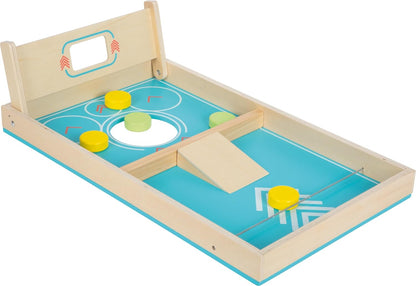 small foot Cornhole und Sling Puck Spiel „Active“ aus Holz, 2-in1-Wurfspiel, Familienspiel für Kinder ab 5 Jahren, 12481