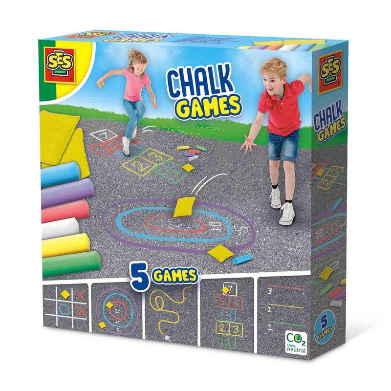 SES Creative - Playground Chalk Games - (S02207