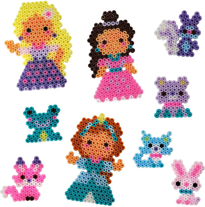 SES Creative 06205 Iron on Beads-Princesses and Animal Friends, Various